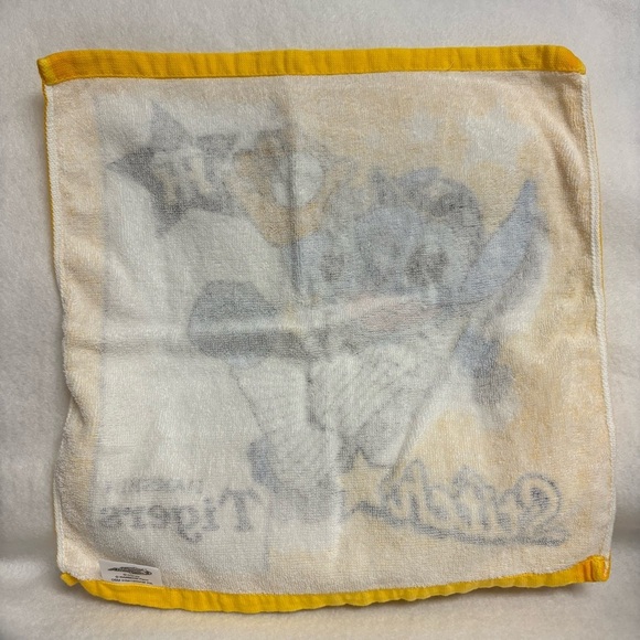 STITCH x HANSHIN TIGERS Yellow Small Hand Towel Disney Japan Baseball - Picture 6 of 10